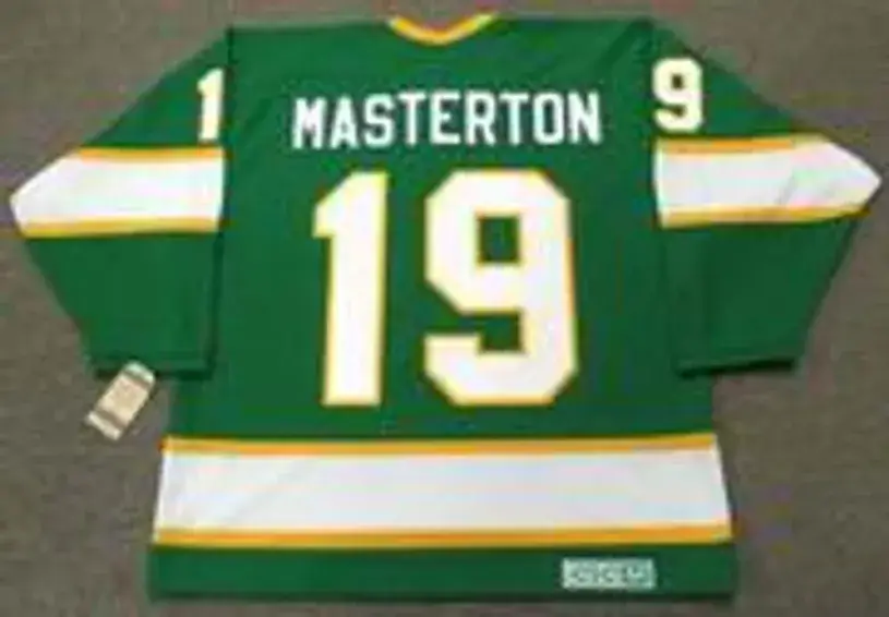 BILL MASTERTON Minnesota North Stars 1967 CCM Vintage NHL Hockey Jersey 