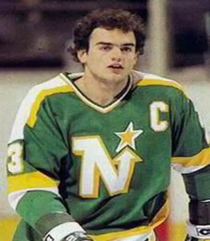 BRIAN BELLOWS Minnesota North Stars 1984 Away CCM NHL Vintage Throwback Jersey 