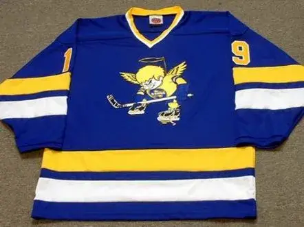 BRUCE BOUDREAU Minnesota Fighting Saints 1975 WHA Throwback Hockey Jersey