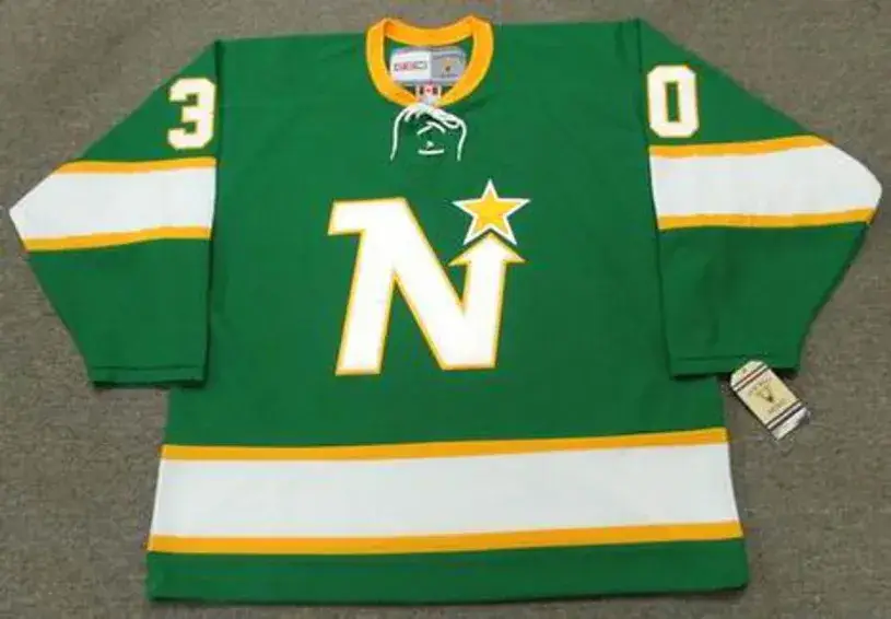 CESARE MANIAGO Minnesota North Stars 1967 CCM Vintage NHL Hockey Jersey