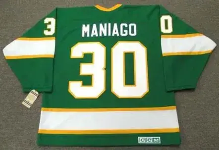 CESARE MANIAGO Minnesota North Stars 1967 CCM Vintage NHL Hockey Jersey 