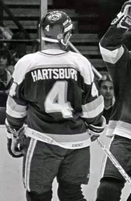 CRAIG HARTSBURG Minnesota North Stars 1981 CCM Vintage Throwback NHL Jersey 
