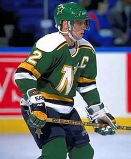 CURT GILES Minnesota North Stars 1990 CCM Vintage Throwback NHL Jersey 