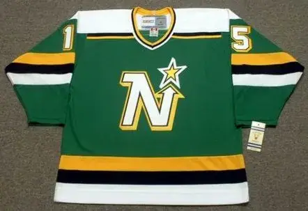 DAVE GAGNER Minnesota North Stars 1989 CCM Vintage Throwback NHL Jersey