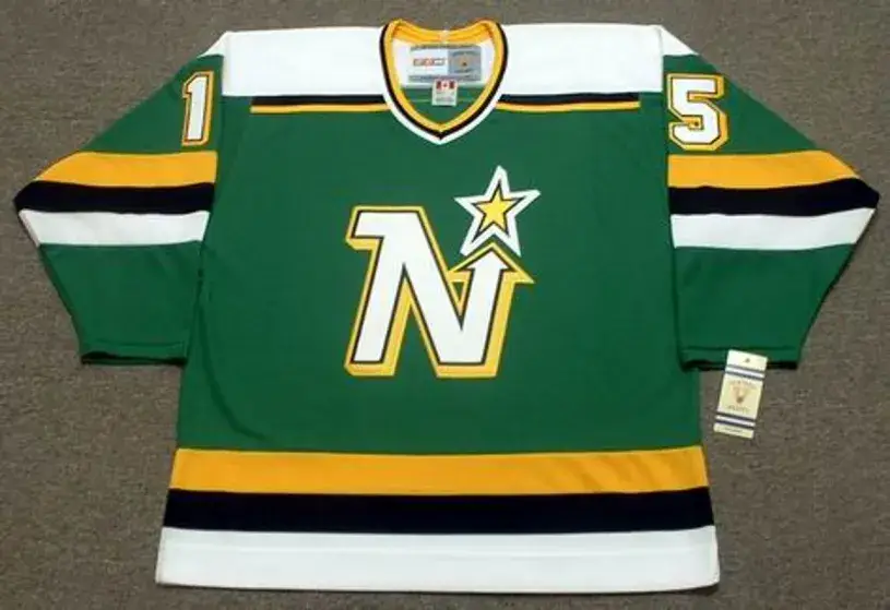 DAVE GAGNER Minnesota North Stars 1989 CCM Vintage Throwback NHL Jersey