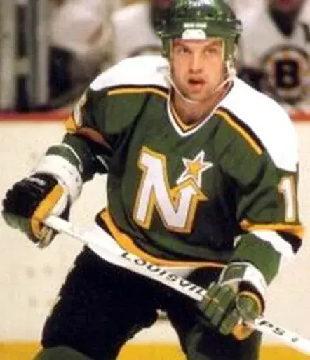 DAVE GAGNER Minnesota North Stars 1989 CCM Vintage Throwback NHL Jersey 