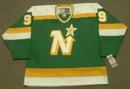 DENNIS MARUK Minnesota North Stars 1983 CCM Vintage Throwback NHL Jersey