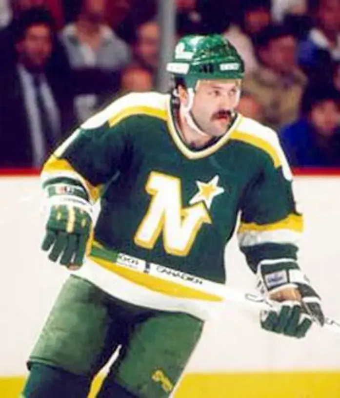 DENNIS MARUK Minnesota North Stars 1983 CCM Vintage Throwback NHL Jersey 