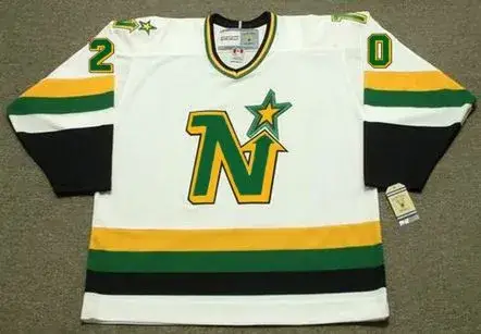 DINO CICCARELLI Minnesota North Stars 1988 Home CCM NHL Vintage Throwback Jersey