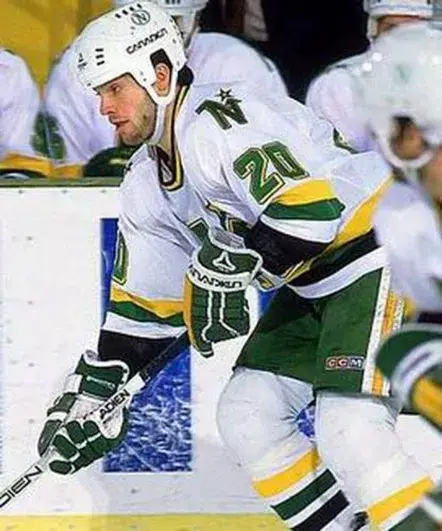 DINO CICCARELLI Minnesota North Stars 1988 Home CCM NHL Vintage Throwback Jersey 
