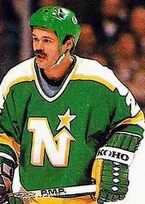 DIRK GRAHAM Minnesota North Stars 1986 CCM Vintage Throwback NHL Jersey 