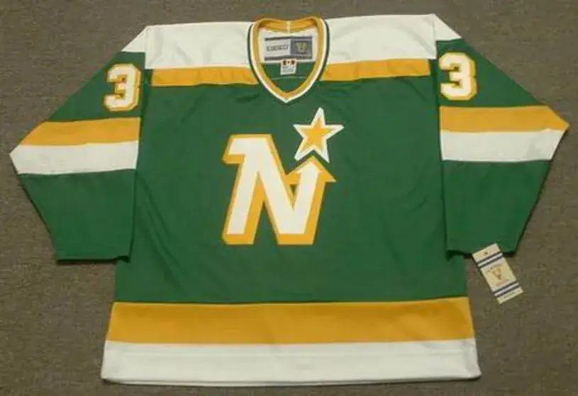 DON BEAUPRE Minnesota North Stars 1985 CCM Vintage Throwback NHL Jersey
