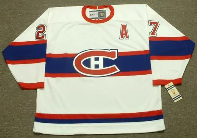 ALEX KOVALEV Montreal Canadiens 1946 CCM Vintage Throwback NHL Hockey Jersey