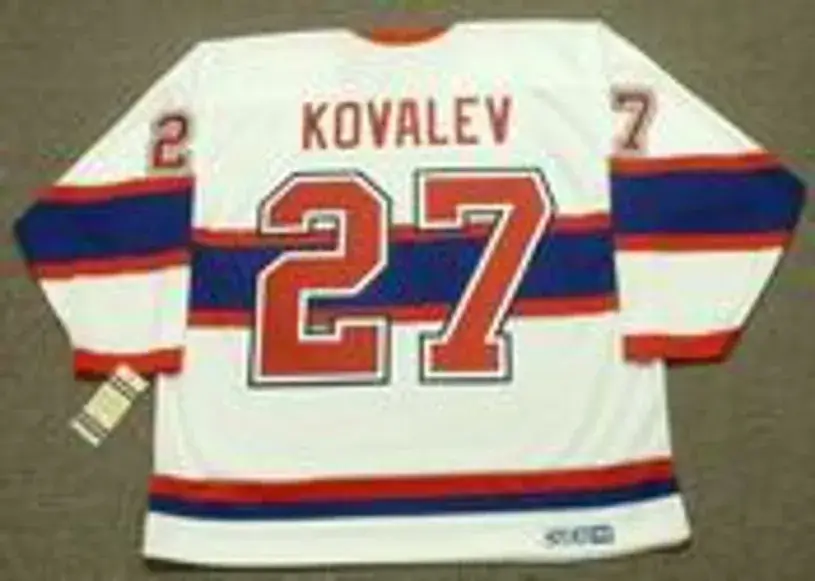 ALEX KOVALEV Montreal Canadiens 1946 CCM Vintage Throwback NHL Hockey Jersey 