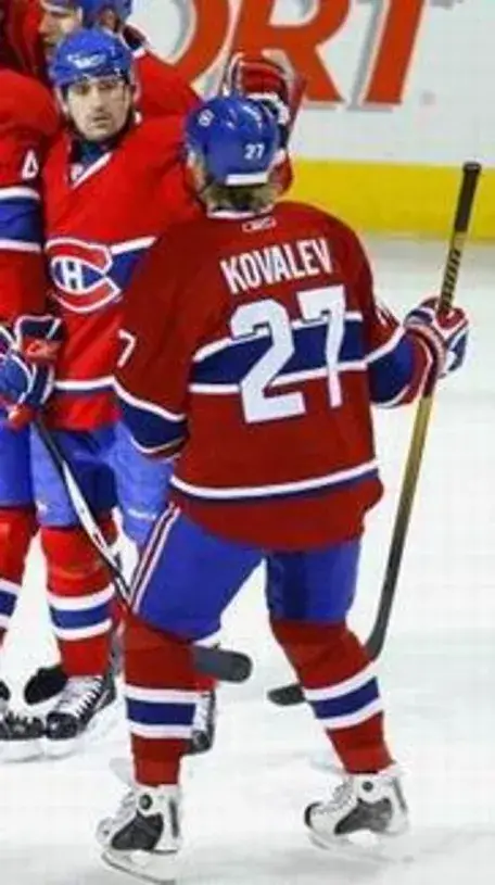 ALEX KOVALEV Montreal Canadiens 2008 REEBOK Throwback Home NHL Hockey Jersey 