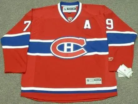 ANDREI MARKOV Montreal Canadiens 2008 REEBOK Throwback Home NHL Hockey Jersey