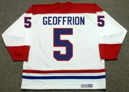 BERNARD GEOFFRION Montreal Canadiens 1959 Away CCM NHL Throwback Hockey Jersey