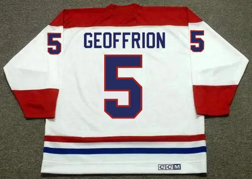 BERNARD GEOFFRION Montreal Canadiens 1959 Away CCM NHL Throwback Hockey Jersey