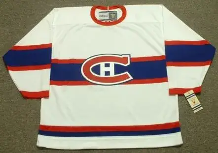 BILL DURNAN Montreal Canadiens 1946 CCM Vintage Throwback NHL Jersey