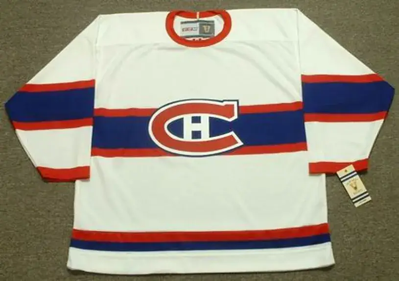BILL DURNAN Montreal Canadiens 1946 CCM Vintage Throwback NHL Jersey