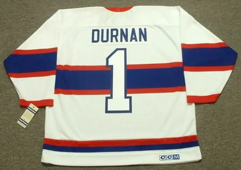 BILL DURNAN Montreal Canadiens 1946 CCM Vintage Throwback NHL Jersey 