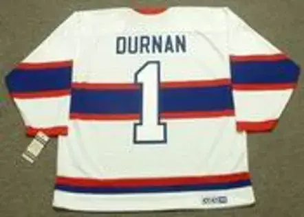 BILL DURNAN Montreal Canadiens 1946 CCM Vintage Throwback NHL Jersey 