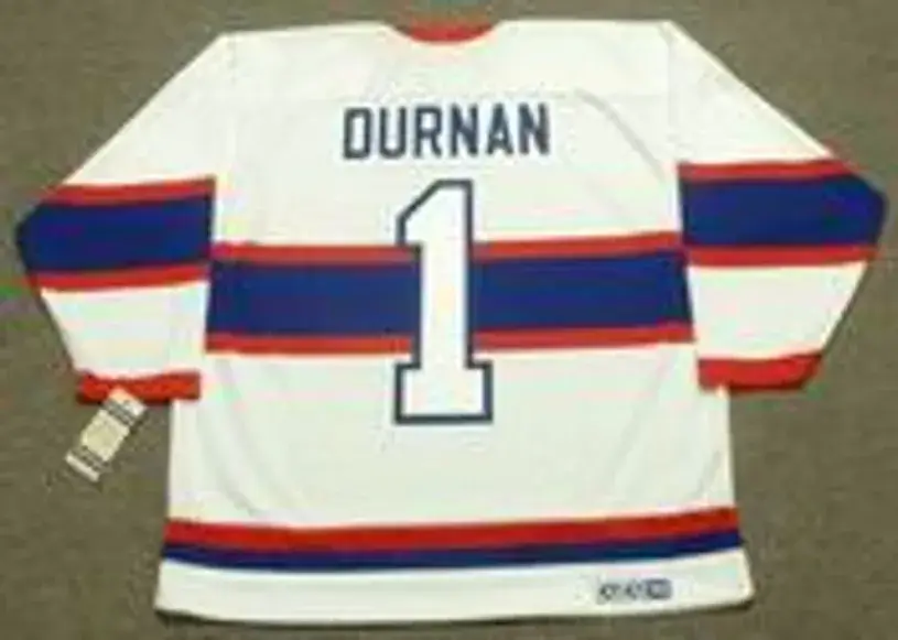 BILL DURNAN Montreal Canadiens 1946 CCM Vintage Throwback NHL Jersey 