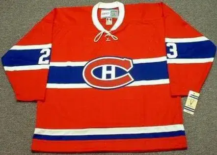 BOB GAINEY Montreal Canadiens 1974 CCM Vintage Throwback Away Hockey Jersey