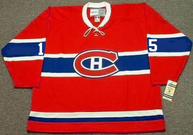BOBBY ROUSSEAU Montreal Canadiens 1968 Home CCM Throwback NHL Hockey Jersey