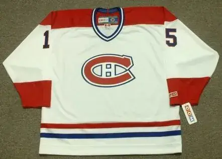 BOBBY SMITH Montreal Canadiens 1986 CCM Throwback Home NHL Jersey