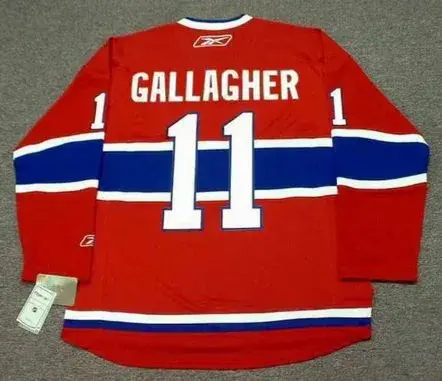 BRENDAN GALLAGHER Montreal Canadiens 2015 REEBOK Throwback NHL Hockey Jersey 