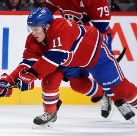 BRENDAN GALLAGHER Montreal Canadiens 2015 REEBOK Throwback NHL Hockey Jersey 
