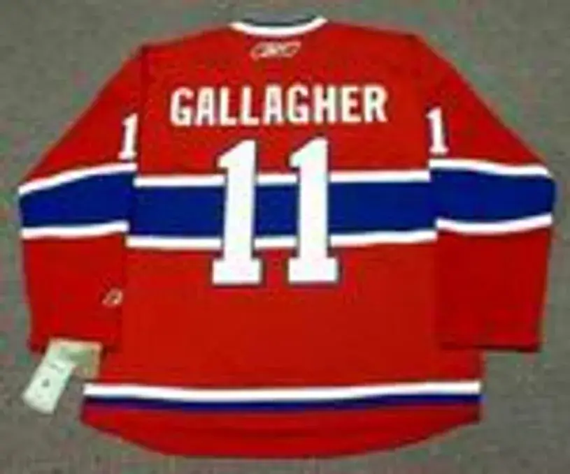 BRENDAN GALLAGHER Montreal Canadiens 2015 REEBOK Throwback NHL Hockey Jersey 