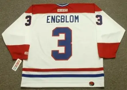 BRIAN ENGBLOM Montreal Canadiens 1978 CCM Throwback Home NHL Jersey 