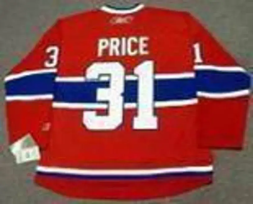 CAREY PRICE Montreal Canadiens 2012 REEBOK Throwback Home NHL Hockey Jersey 