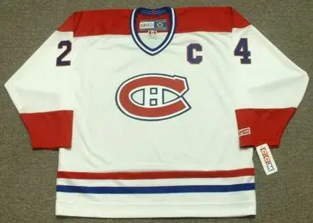 CHRIS CHELIOS Montreal Canadiens 1990 CCM Throwback Home NHL Jersey