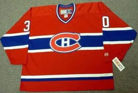 CHRIS NILAN Montreal Canadiens 1986 CCM Throwback Away NHL Hockey Jersey
