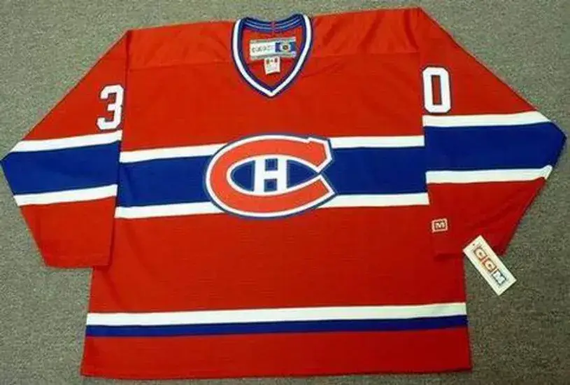 CHRIS NILAN Montreal Canadiens 1986 CCM Throwback Away NHL Hockey Jersey