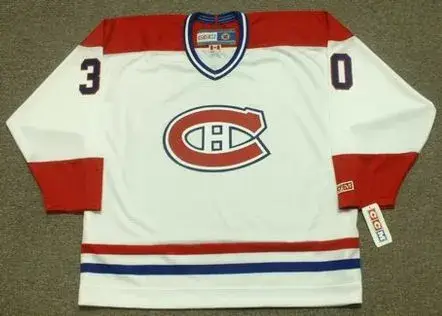 CHRIS NILAN Montreal Canadiens 1986 CCM Throwback Home NHL Jersey