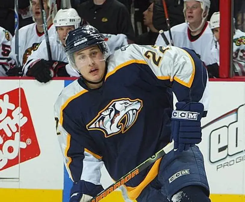 JORDIN TOOTOO Nashville Predators 2006 CCM Throwback NHL Hockey Jersey 