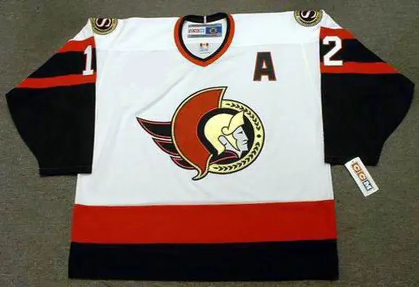 MIKE FISHER Ottawa Senators 2007 CCM Throwback NHL Hockey Jersey