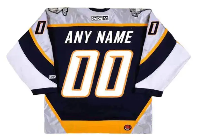 NASHVILLE PREDATORS 2000’s CCM Throwback Jersey Customized “Any Name & Number(s)” 