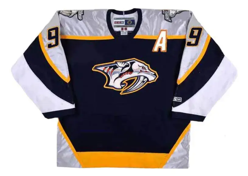 PAUL KARIYA Nashville Predators 2006 CCM Throwback NHL Hockey Jersey