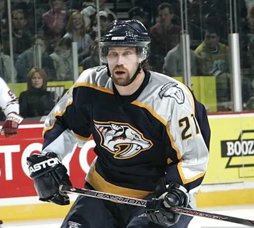 PETER FORSBERG Nashville Predators 2006 CCM Throwback NHL Hockey Jersey 
