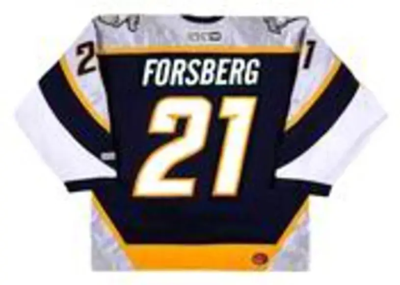 PETER FORSBERG Nashville Predators 2006 CCM Throwback NHL Hockey Jersey 