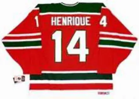 ADAM HENRIQUE New Jersey Devils 1980’s CCM Vintage Throwback NHL Hockey Jersey 