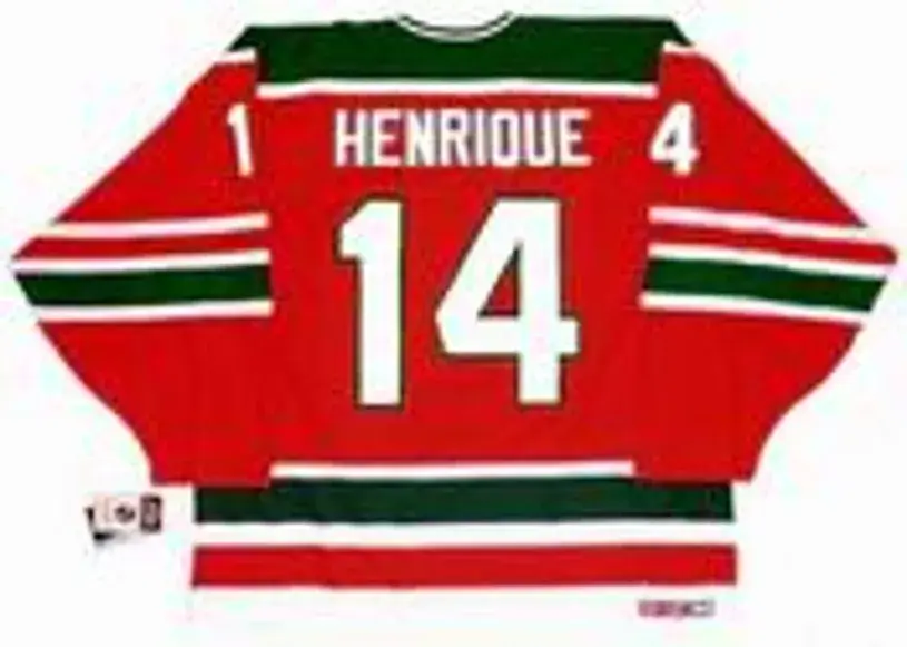 ADAM HENRIQUE New Jersey Devils 1980’s CCM Vintage Throwback NHL Hockey Jersey 