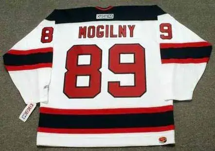ALEXANDER MOGILNY New Jersey Devils 2001 Home CCM NHL Vintage Throwback Jersey 