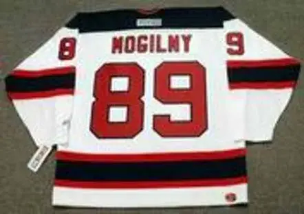 ALEXANDER MOGILNY New Jersey Devils 2001 Home CCM NHL Vintage Throwback Jersey 