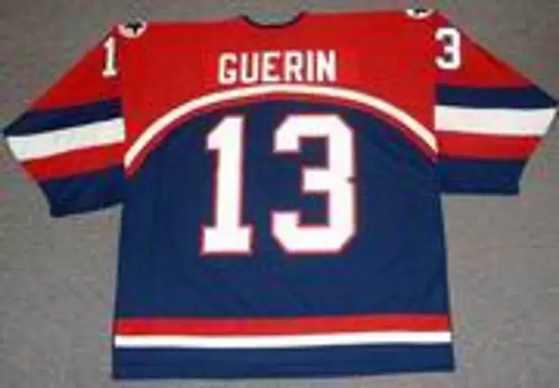 BILL GUERIN 2002 USA Nike Olympic Throwback Hockey Jersey 